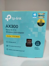 TP Link AX300 WiFi 6 USB Chiavetta WiFi per PC Fisso 2.4 GHz 287 Mbps 