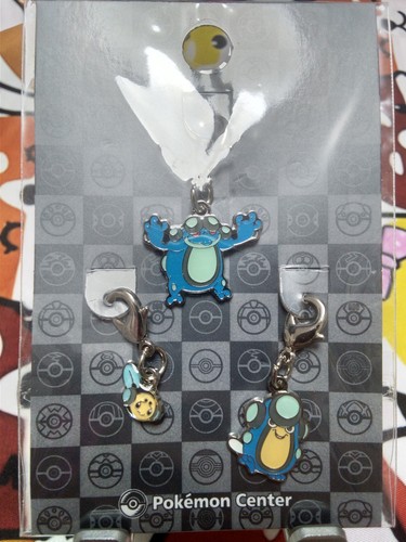 Pokemon charm metallo centrale - pokemon,