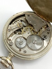 Orologio da tasca VINTAGE ELEZIONE VYMO GRAND PRIX BERNA 1914 raro movimento parti 