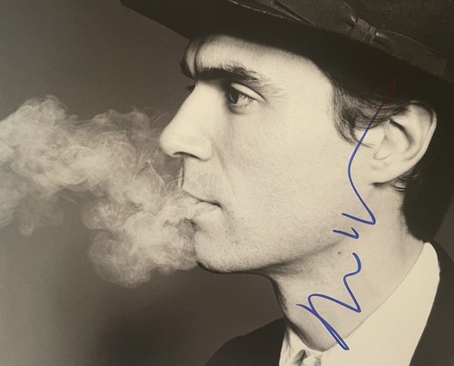 David byrne signed - david, autograph