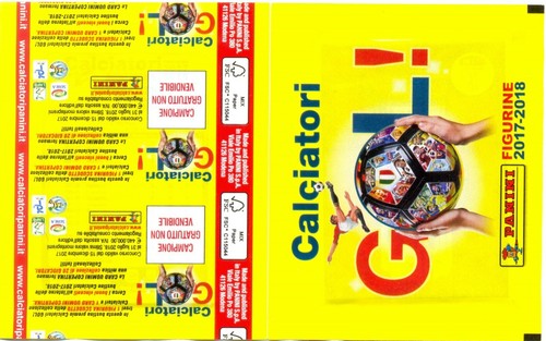 Panini calciatori 2017 2018 - panini, ~