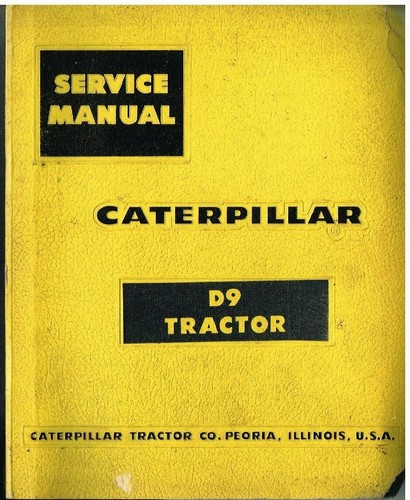 Caterpillar trattore - d9,