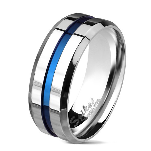 Anello uomo acciaio - anello,