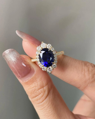 Anello fidanzamento aureola - fidanzamento,