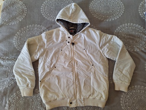Giacca bomber bianca - uomo, tg