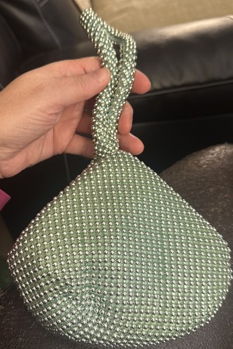 Pochette donna piccola strass