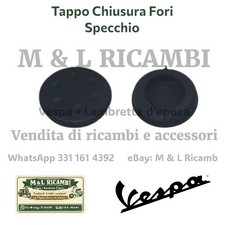 Tappo chiusura fori specchio