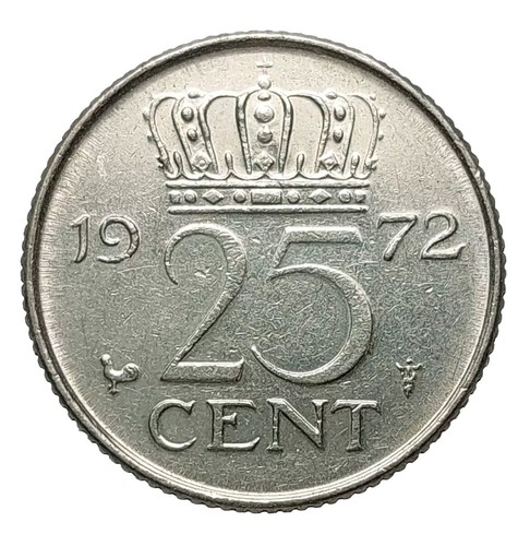 Olanda centesimi 1972 - 25,