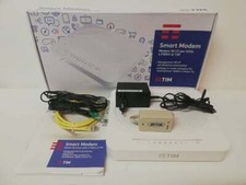 TIM SMART MODEM ROUTER WI-FI ADSL FIBRA con ACCESSORI.