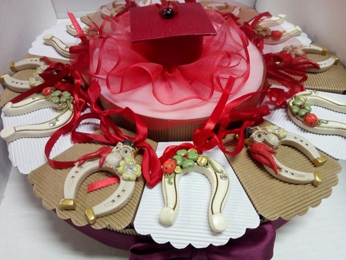 Torta bomboniera laurea -  torta,