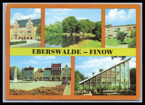 Cartolina eberswalde finow - eberswalde-finow, /