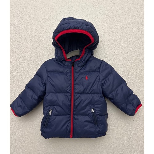 Ralph lauren blu navy piumino - ralph,