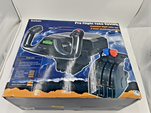 Saitek pro flight yoke system - saitek,