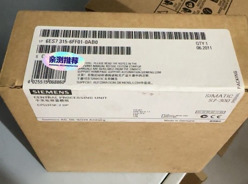 Cpu siemens 6es7315 6ff01 - siemens, 6es7315-6ff01-0ab0