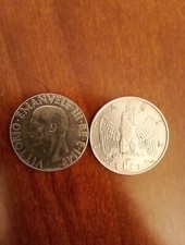 1 LIRA AQUILA 1940 - CIRCOLATA - Monete Regno d' Italia
