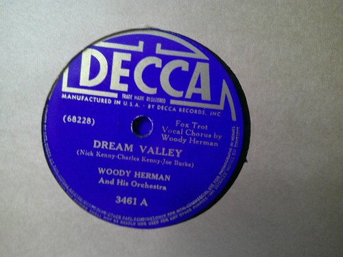 Decca record 3461 woody - decca,