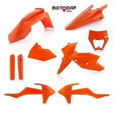 Full Kit Plastiche Acerbis KTM EXC F EXCF 250 350 450 2017 2018 2019 arancio 2