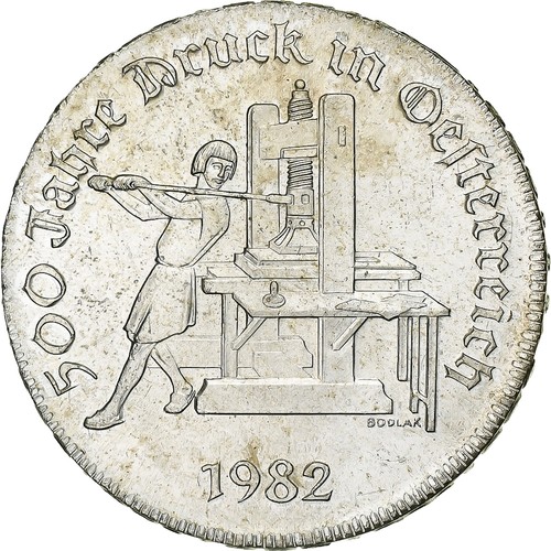 Autriche 500 schilling 1982 - 500,