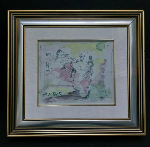 Quadro dipinto olio gianni - quadro,