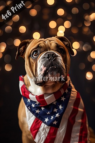 Sciarpa bulldog inglese con - bulldog,