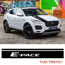 Jaguar E Pace Strisce Cofano