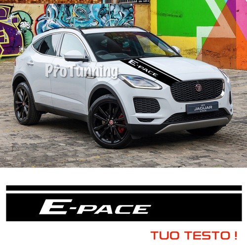 Jaguar pace strisce cofano - e,