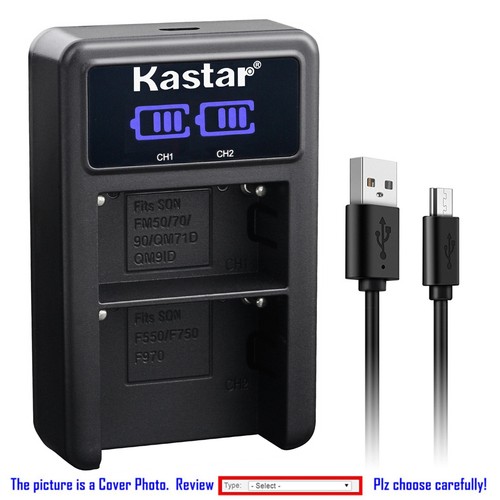 Kastar battery led2 charger - led2,