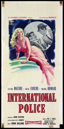 International police locandina - international,
