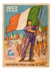 TESSERA   SINDACALE  C.G.I.L   CGIL  CON BOLLINI