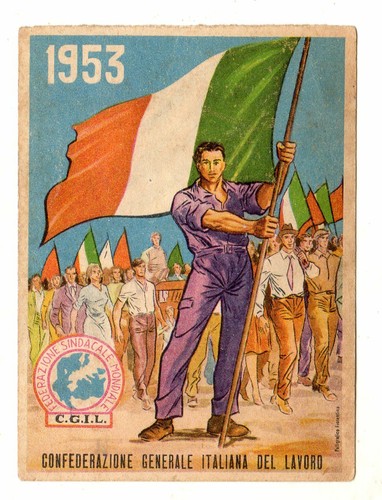 Tessera sindacale g i l - sindacale, c.g.i.l