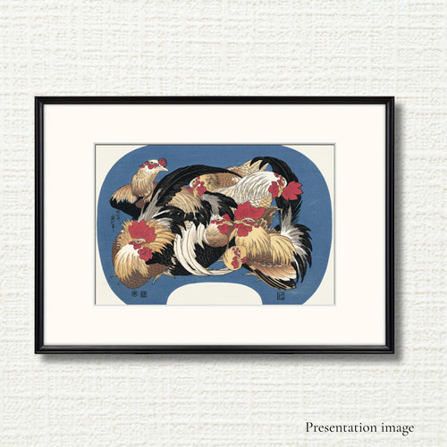 Stampa xilografia hokusai - xilografia,