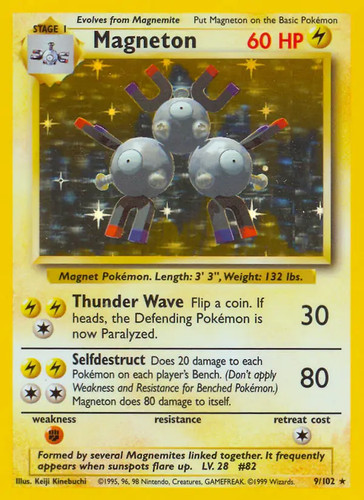Magneton 102 pokemon - magneton,