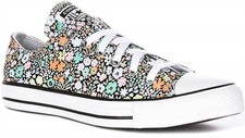 Converse A14981C Ct All Star Mini Flower Scarpe Da Donna In Fiore UK 3 - 8