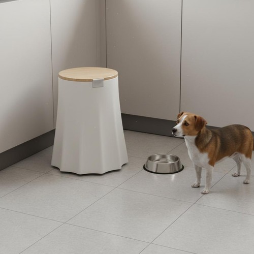 Bidone con coperchio design - bidone,