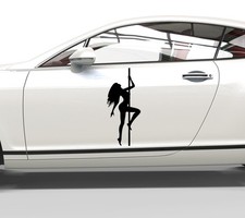 Adesivo auto pole dance