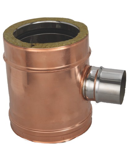 Raccordo doppia parete - t,