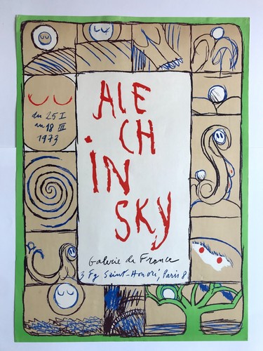 Pierre alechinsky galerie - pierre, de