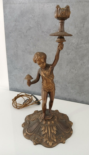 Antica lampada candeliere - antica,