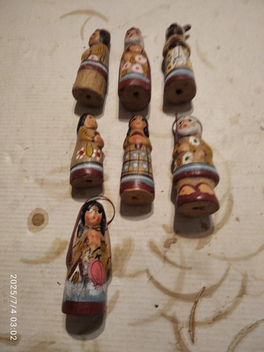 Lotto statuine per - presepe-, in