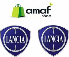 logo Lancia Musa coppia adesivi posteriore e anteriore