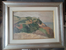 ALBINO GALVANO -Paesaggio  1929 Olio su tavola 45 x 30
