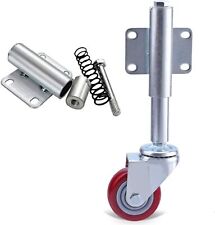 Rotelle per Piastre Rotelle per impieghi gravosi, rotelle girevoli con Molle