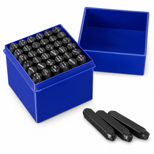 Set punzoni alfanumerici 8 - 36,