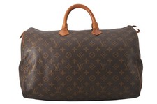 Autentica borsa Louis Vuitton Monogram Speedy 40 mano Boston M41522 LV 0846N