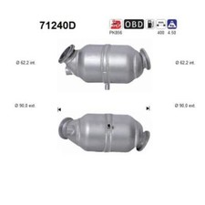 AS 71240D Catalizzatore Per Mercedes-Benz V251 W251 X164 W164