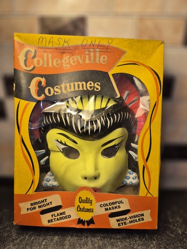 Maschera halloween vintage - maschera,