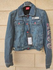 giubbino jeans donna Kejo imbottito modello SUNSET taglia 40