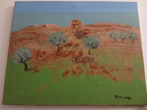 Manlio bacosi 1921 1998 olio - bacosi, /