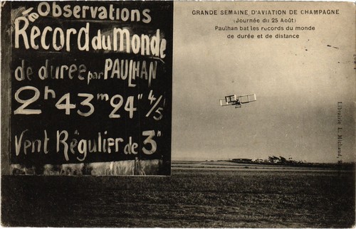 Aviazione pilota paulhan - aviazione,