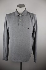 TOMMY HILFIGER JEANS POLO MAGLIA UOMO TG L MAN T-SHIRT CASUAL VINTAGE COTONE